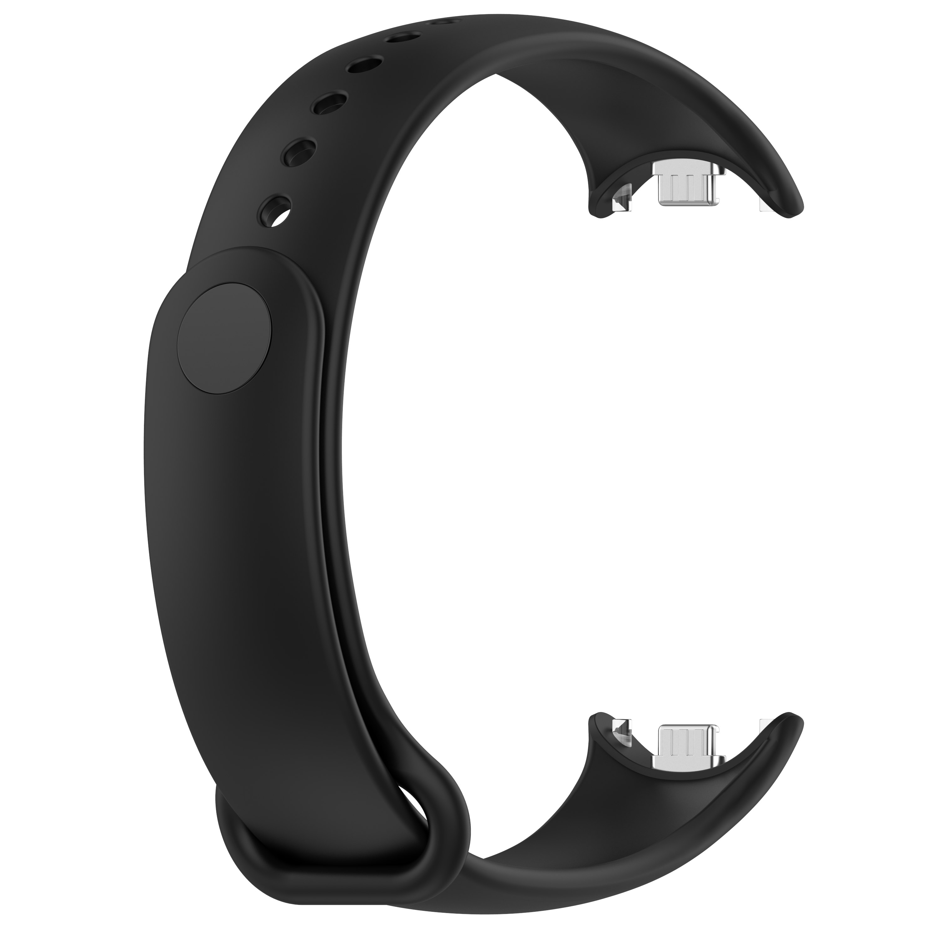 Pasek Opaska Bransoleta Silikon Czarny do Xiaomi Mi Band 8 9 - zdjęcie 21